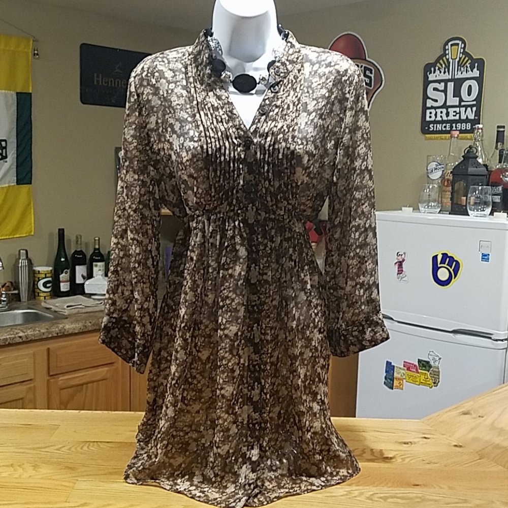 Semi Sheer Tunic